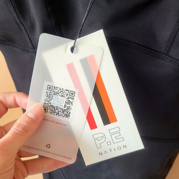 P.E Nation Recalibrate Black Athletic Romper Onsie Size XS - New With Tags - Picture 8 of 11